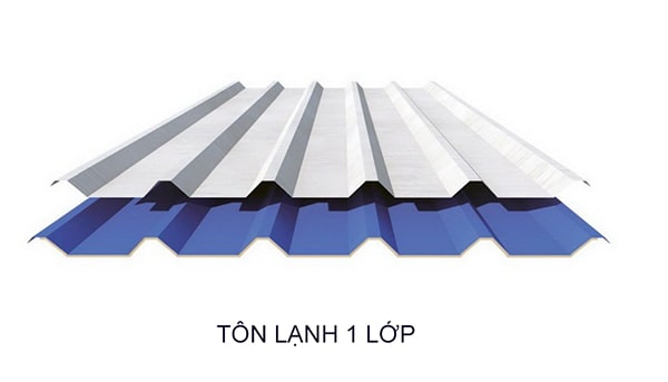 Tôn lạnh 1 lớp