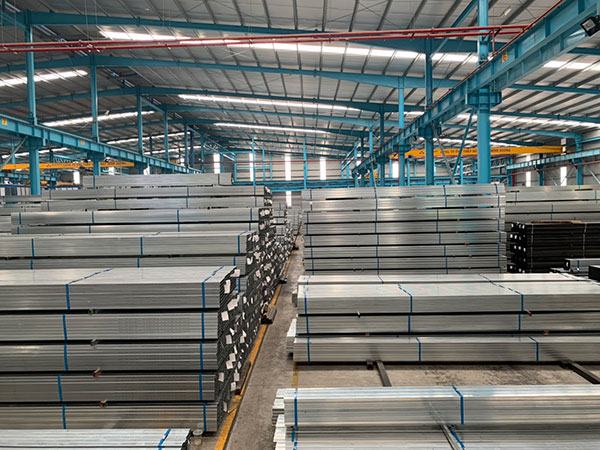 Kho thép hộp chữ nhật đen, mạ kẽm