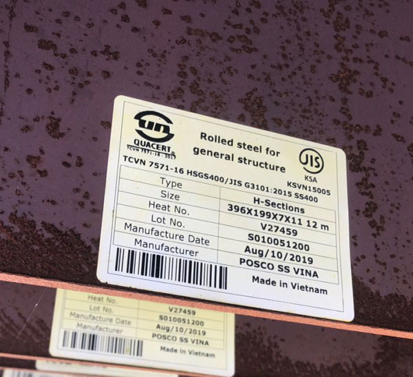 Thép hình I396 Posco giá rẻ