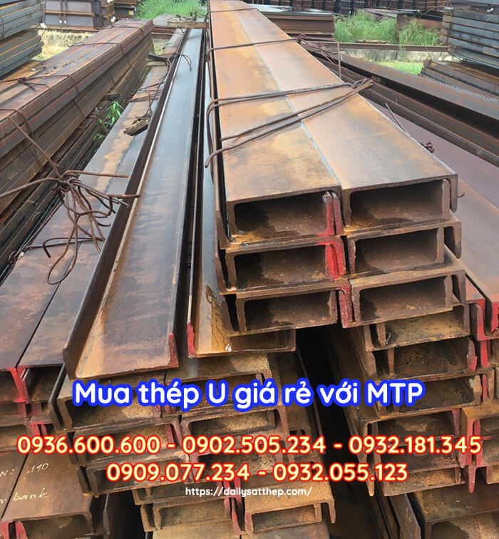 Giá thép U Trung Quốc đen, mạ kẽm nhúng nóng mới nhất