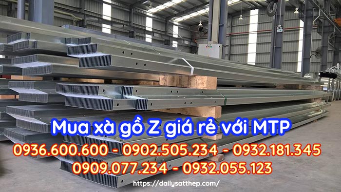 Giá thép Z Phương Nam đen, mạ kẽm nhúng nóng mới nhất hôm nay