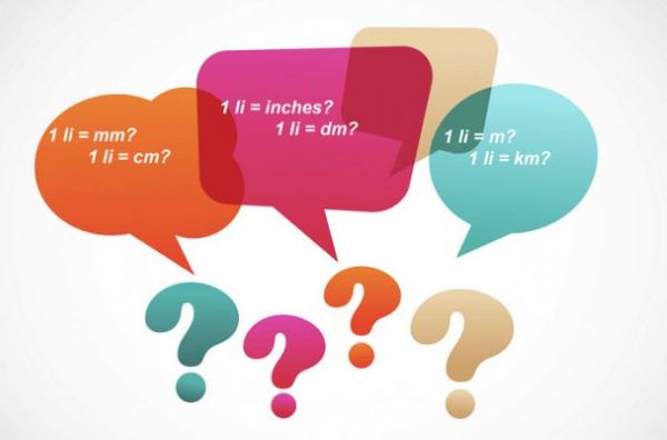 1 ly bằng bao nhiêu mm, dm, cm, m, km,...?