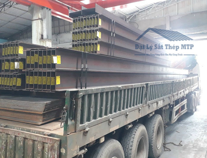 Hình ảnh vận chuyển thép hình ra công trình ảnh 5