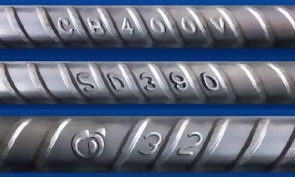 Thép Pomina có ký hiệu quả táo trên thân thép