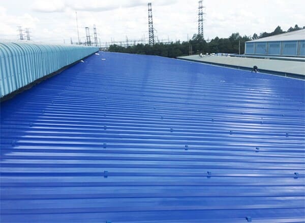 Tôn PU 5 sóng được sử dụng trong rất nhiều công trình dân dụng hiện đại