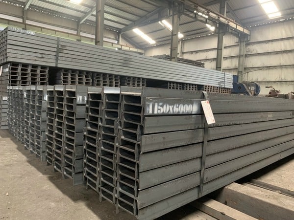 Những thanh thép hình I150 Đại Việt thường có chiều dài khoảng 6m và 12m, có thể cắt theo yêu cầu của khách hàng