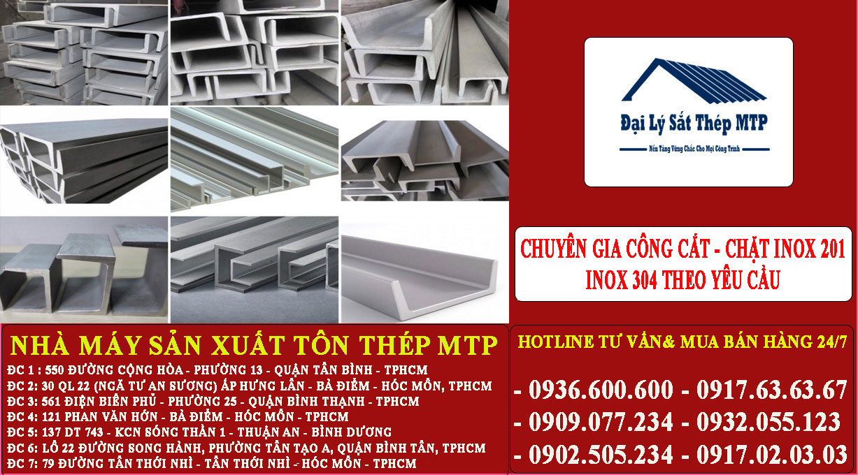 Chuyên gia công cắt - chặt inox 201 , inox 304 theo yêu cầu
