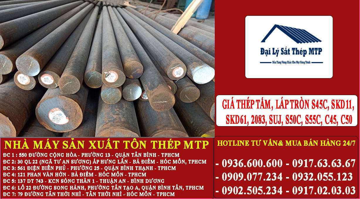 BẢNG BÁO GIÁ THÉP TẤM, LÁP TRÒN