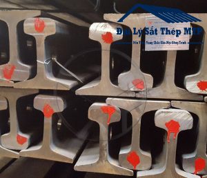 Kho thép ray P50 của Đại Lý Sắt Thép MTP hân hạnh phục vụ quý khách