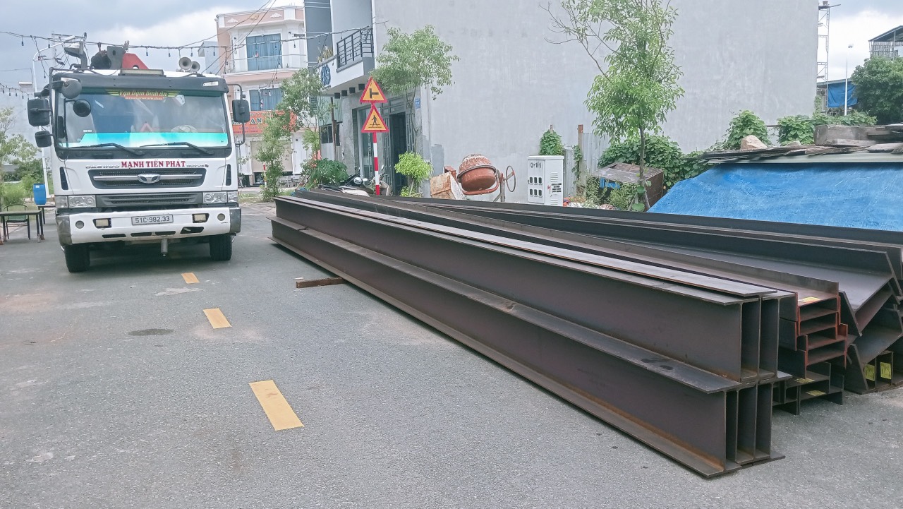 Cac nguyen lieu san xuat thep hinh i